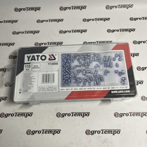 YT-06888 YATO Zsírzógomb készlet 110 részes