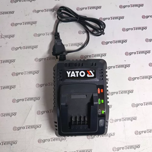 YT-07020 YATO akkus zsírzópisztoly 18 V | 600 g | 620 bar | Szénkefés | 1 x 3 Ah akku + töltő | Kartondobozban