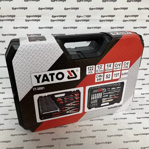 YT-38901 YATO 122 részes Profi szerszámkészlet