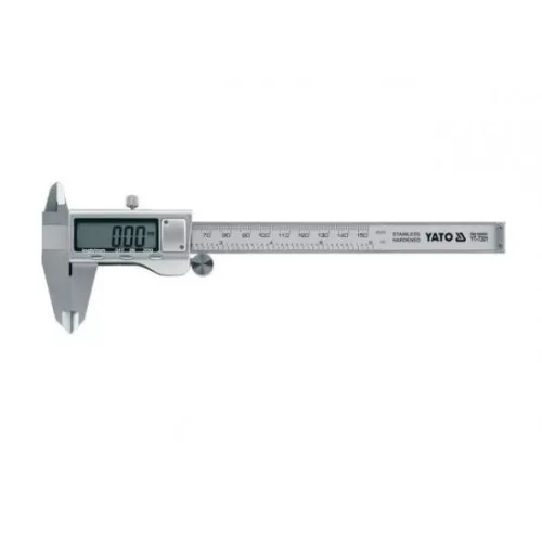 YT-7201 YATO tolómérő 150/0,03 digitális inox + tok