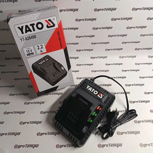 YT-828498 YATO Akkumulátor töltő gépekhez 18 V