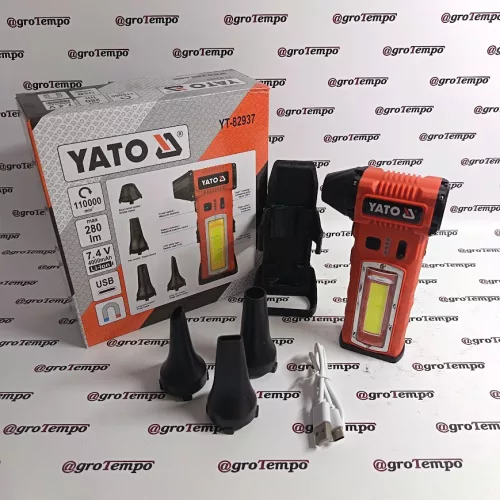 YT-82937 YATO Akkus mini turbófúvó ( légseprű ) 4000 mAh, 110 000 ford./perc