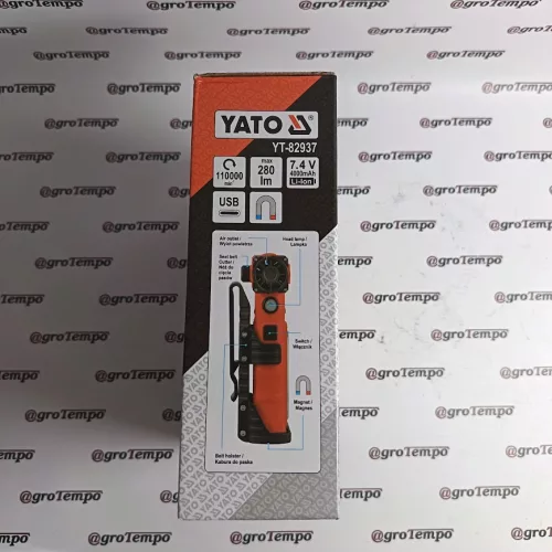 YT-82937 YATO Akkus mini turbófúvó ( légseprű ) 4000 mAh, 110 000 ford./perc