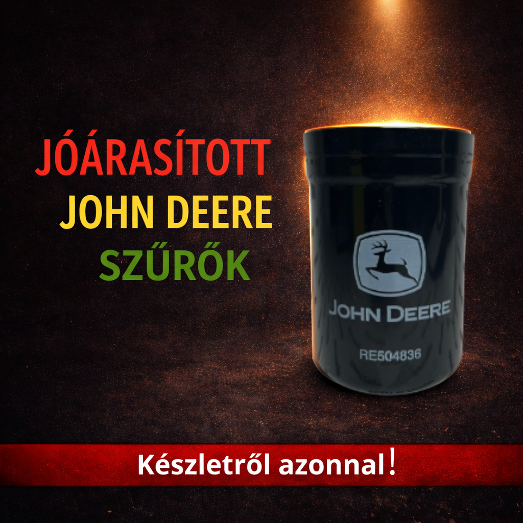 Jóárasított John Deere szűrők