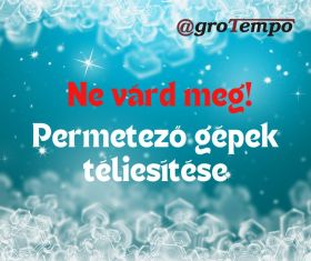 Permetezőgép téliesítése